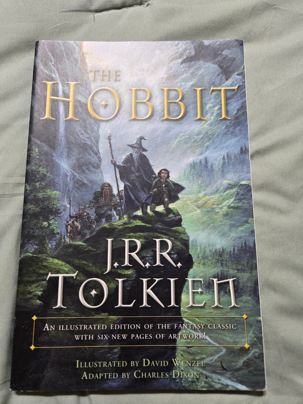 The Hobbit illustrated edition paperback